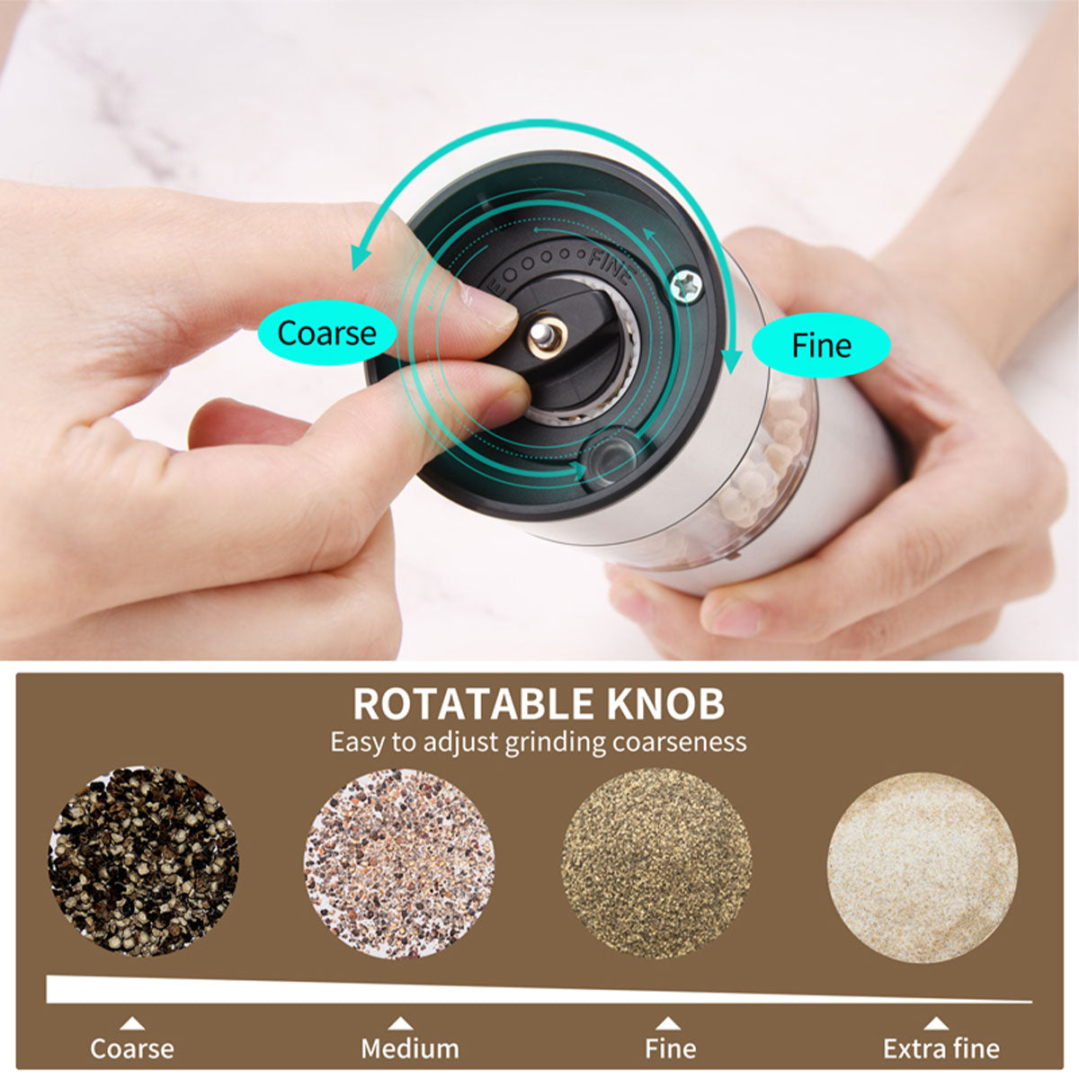 Pepper Mill KYMQ-37A-H-BS