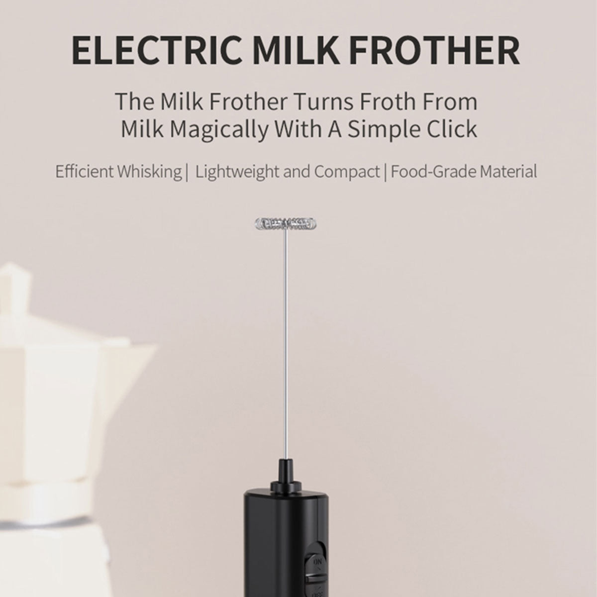 Handheld Milk Frother KJBQ-12