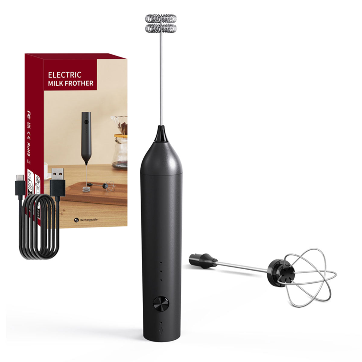 Handheld Milk Frother KJBQ-13